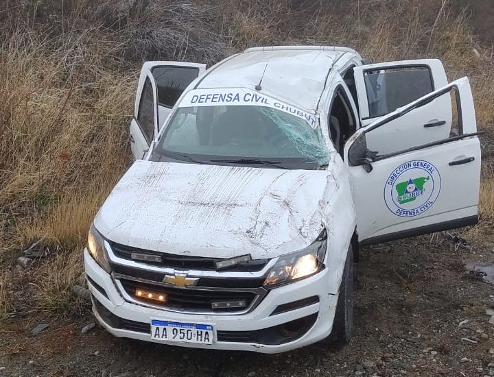 SE ACCIDENTÓ EN EPUYÉN EL DIRECTOR DE DEFENSA CIVIL DE LA PROVINCIA