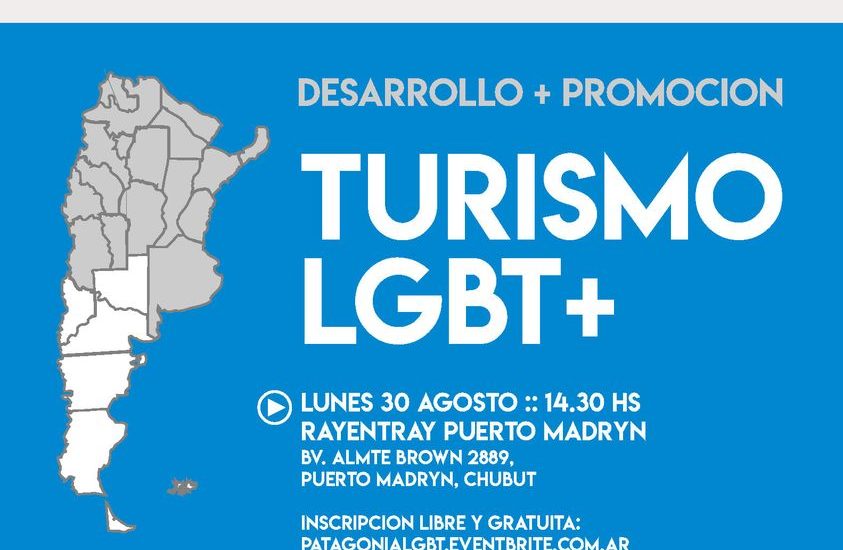 MADRYN SERÁ SEDE DE LA JORNADA SOBRE TURISMO LGBTQ+ PARA PRESTADORES DE LA PATAGONIA