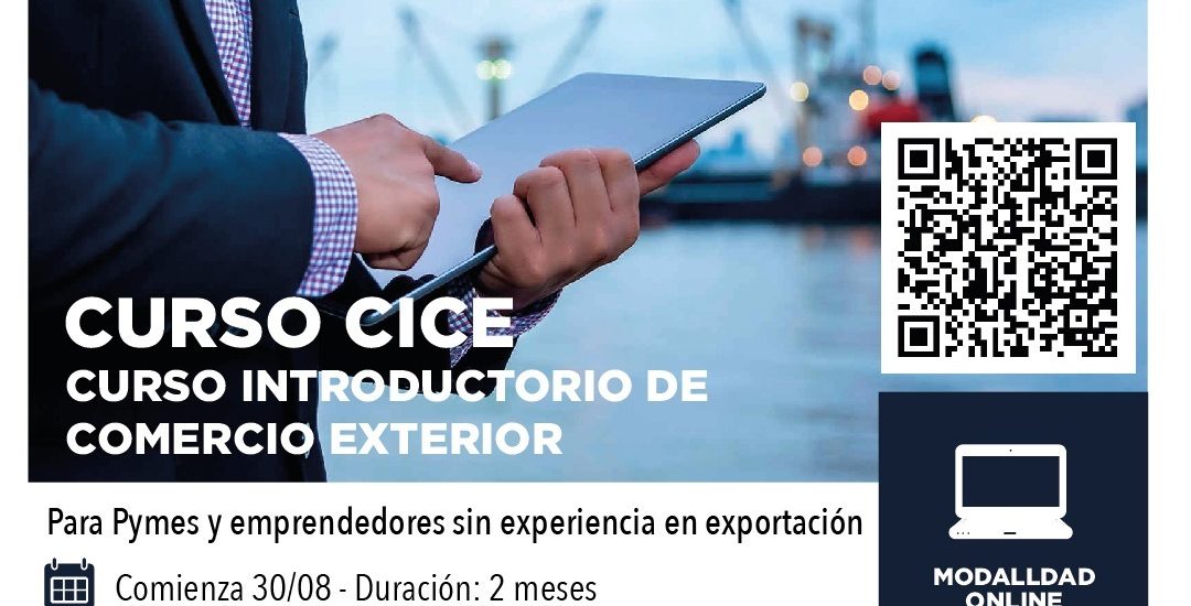 PROVINCIA INVITA A PARTICIPAR DEL CURSO INTRODUCTORIO DE COMERCIO EXTERIOR