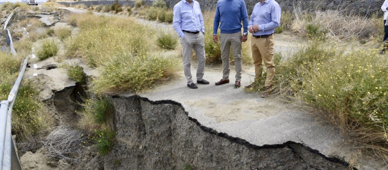 ARCIONI RECORRIÓ JUNTO A INTENDENTES EL TRAMO CRÍTICO DEL CAMINO “JUAN DOMINGO PERÓN”