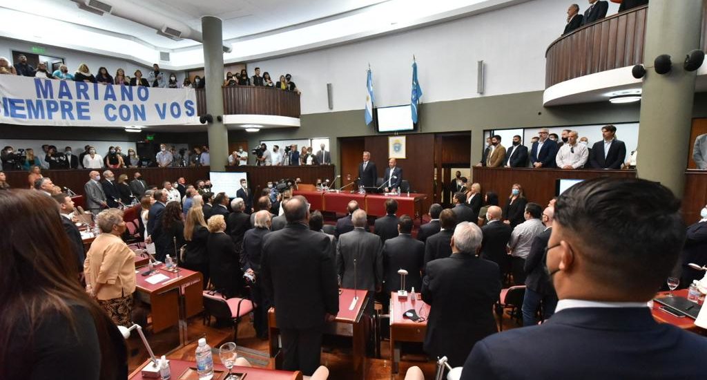 ARCIONI BRINDA SU DISCURSO INAUGURAL DEL 50° PERÍODO ORDINARIO DE SESIONES EN LA LEGISLATURA