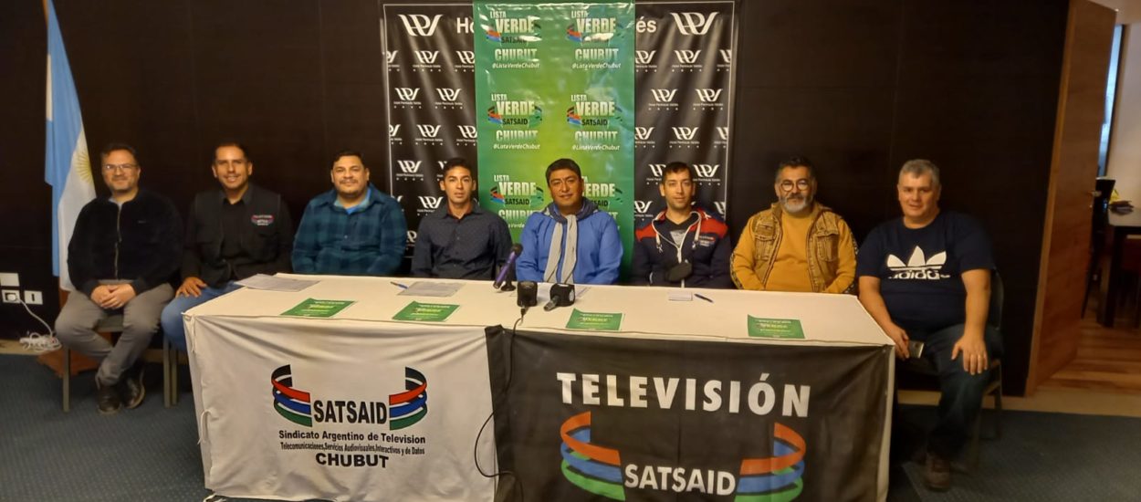 CON UN GRAN APOYO, LA LISTA VERDE DEL SATSAID SE PRESENTÓ EN PUERTO MADRYN