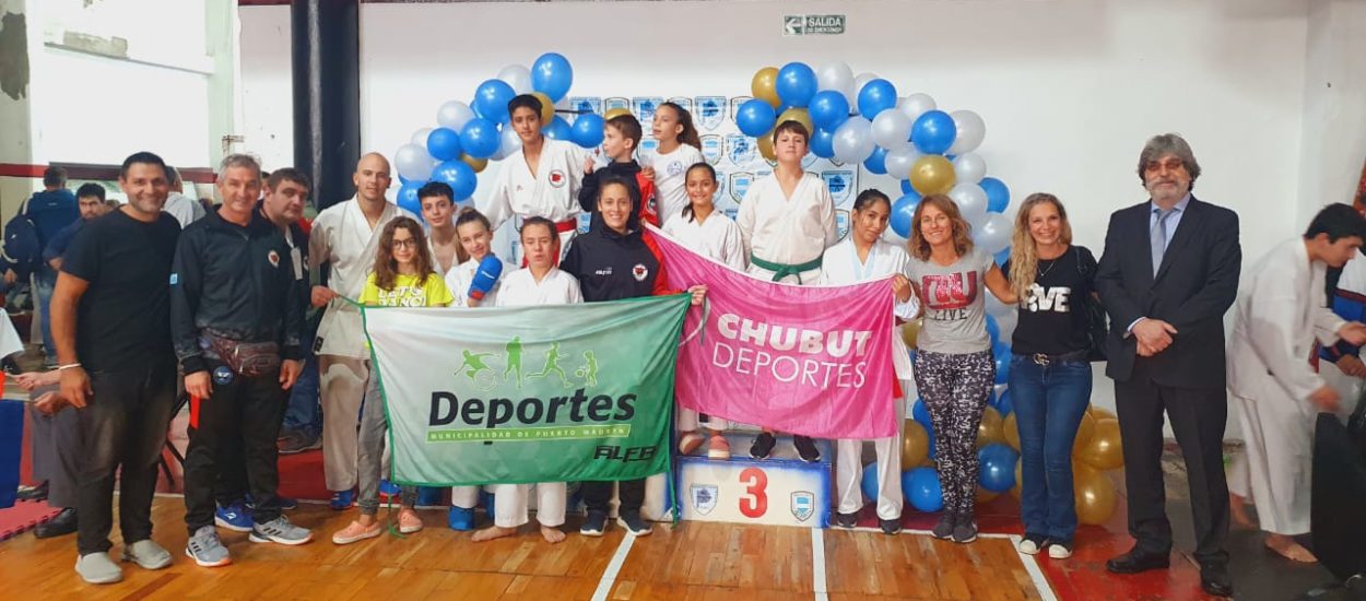 DESTACADA ACTUACIÓN DE KARATEKAS MADRYNENSES EN EL TORNEO NACIONAL