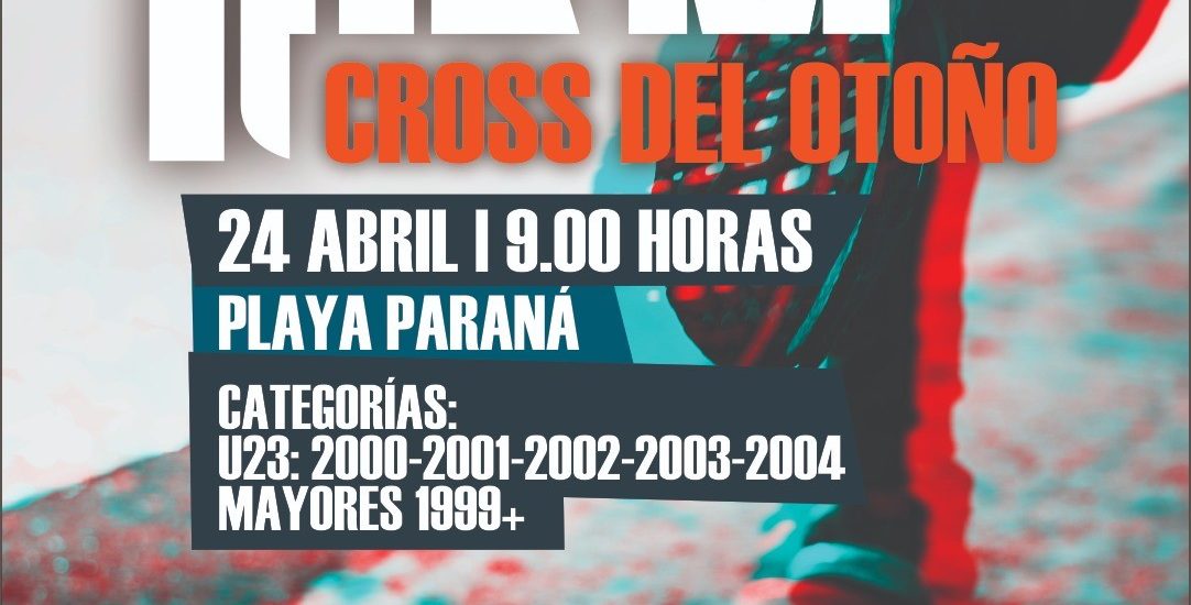 EL DOMINGO 24 SE REALIZA LA CARRERA “CROSS DEL OTOÑO” EN PLAYA PARANÁ