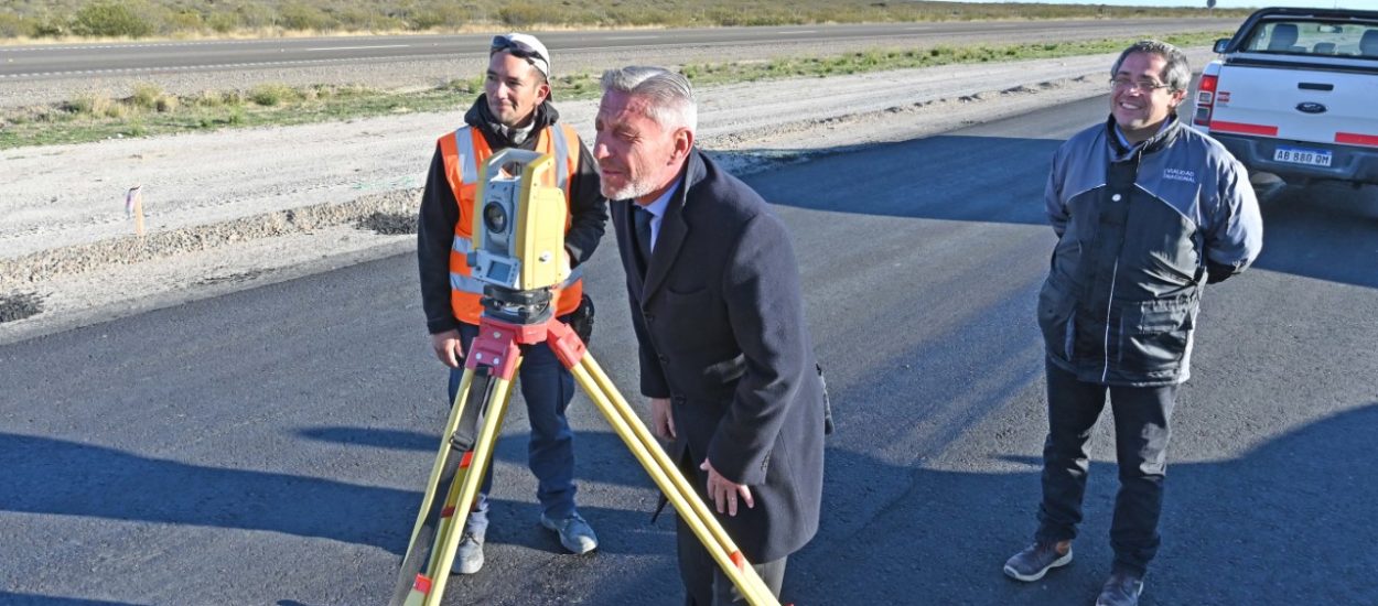 ARCIONI RECORRIÓ LA AUTOVÍA TRELEW – PUERTO MADRYN Y ADELANTÓ QUE “EN SEPTIEMBRE VA A ESTAR INAUGURADA EN SU TOTALIDAD”