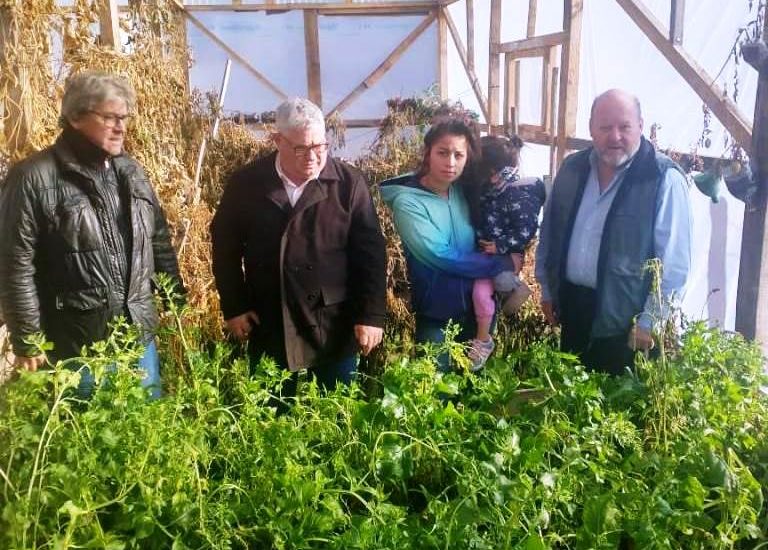 DESTACAN LA APLICACIÓN DEL PROGRAMA DE AGRICULTURA FAMILIAR CHUBUT EN RICARDO ROJAS