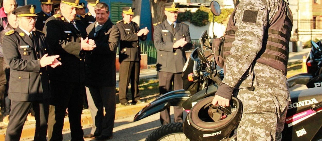 La Policía del Chubut incorporó motos para la Comisaría de Dolavon