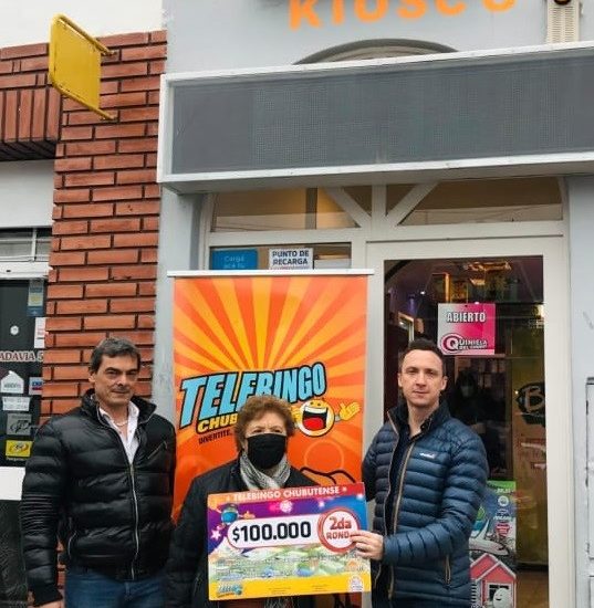 Una jubilada de Comodoro Rivadavia recibió 100 mil pesos del Telebingo Chubutense