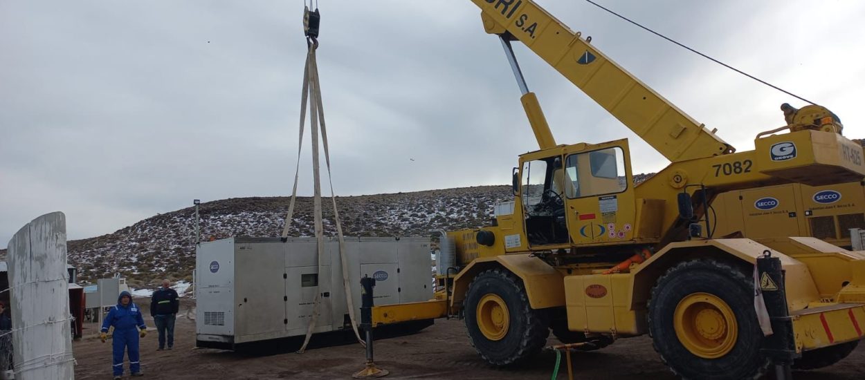 Provincia instaló nuevos motores de energía en Gan Gan y Lagunita Salada