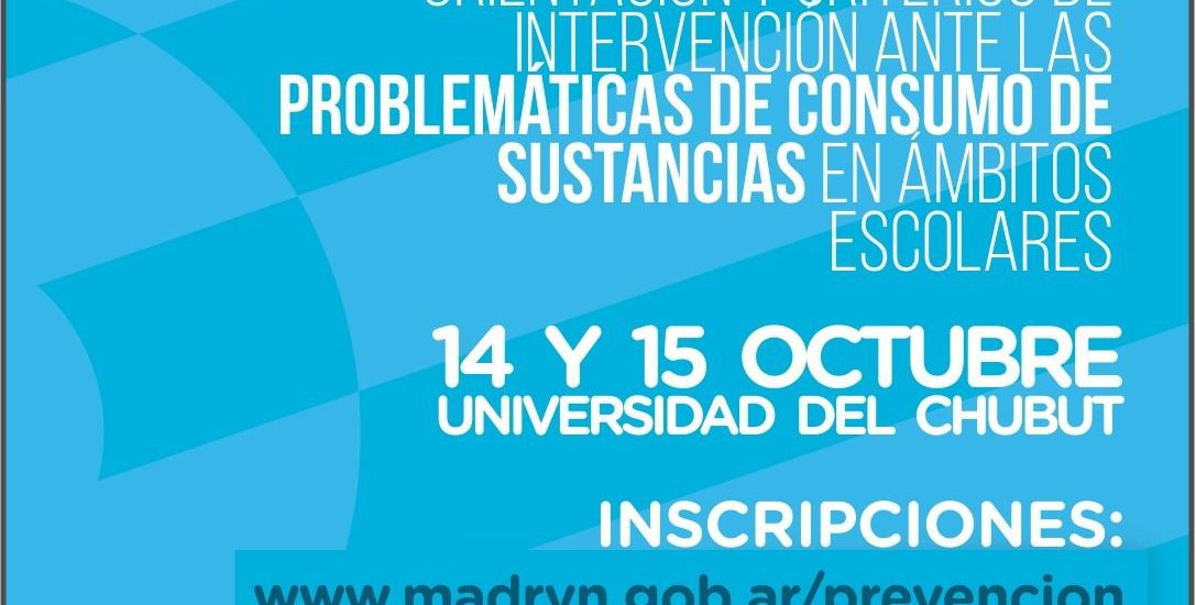 CAPACITACIÓN SOBRE CONSUMOS PROBLEMÁTICOS DE SUSTANCIAS EN EL ÁMBITO EDUCATIVO