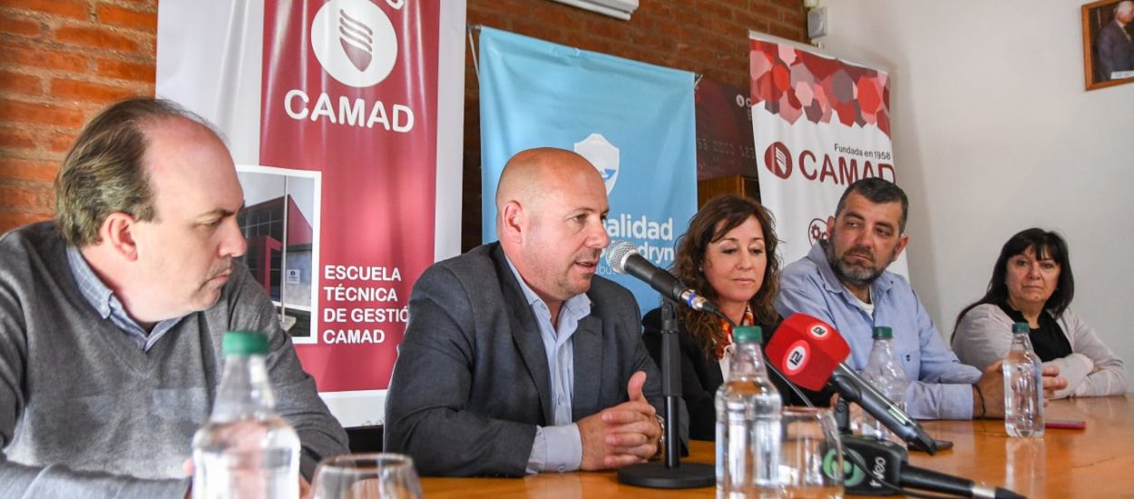 SE LANZARON LAS INSCRIPCIONES PARA LA NUEVA ESCUELA TÉCNICA DE LA CAMAD EN PUERTO MADRYN