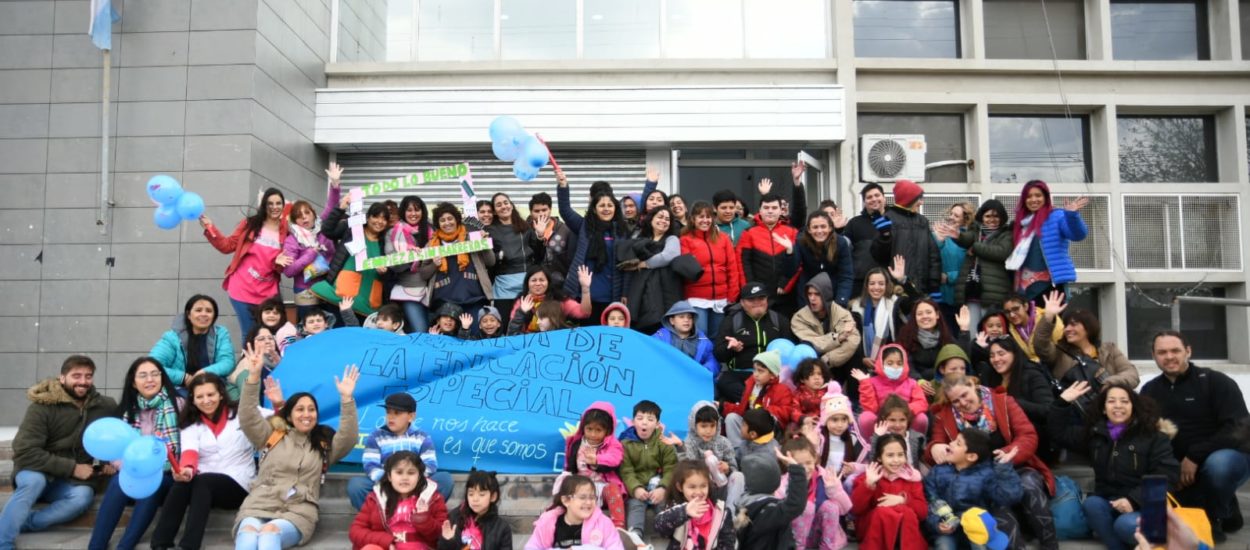 Escuelas de Rawson celebraron la Semana de la Educación Especial en el Ministerio de Educación