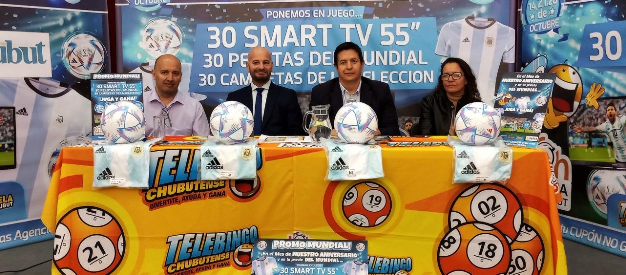 Lotería del Chubut presentó “Promo Mundial”