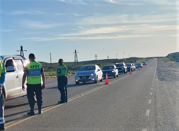 La APSV controló a más de 11 mil vehículos en la Provincia durante el fin de semana largo