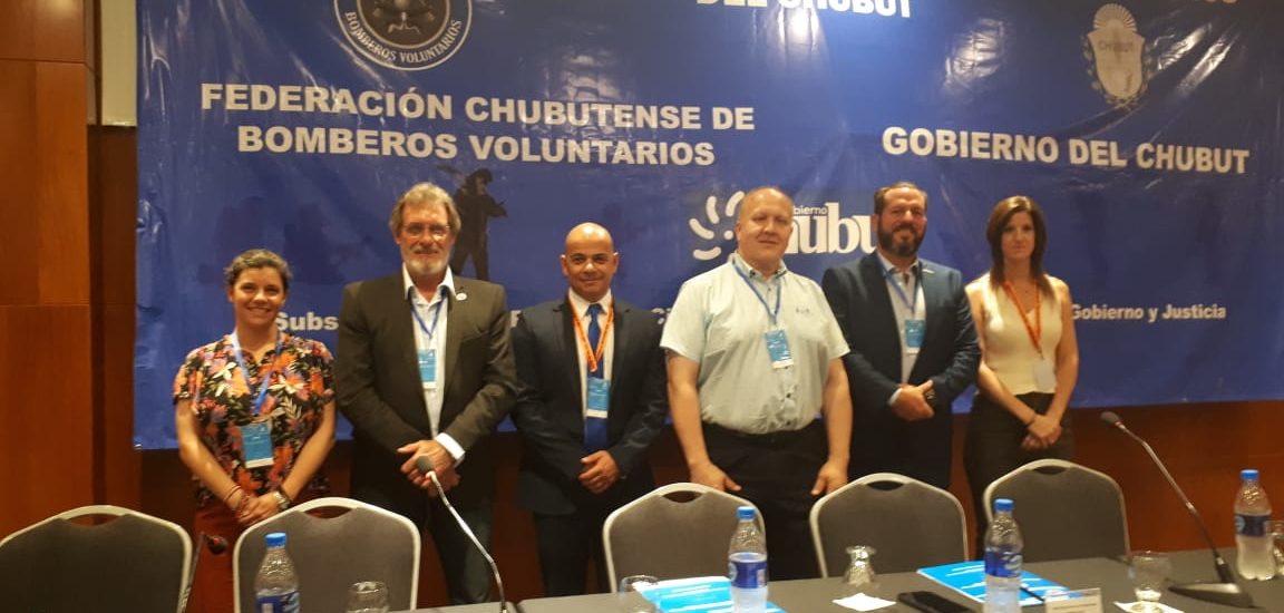 Se realiza en Puerto Madryn el 1° Congreso Provincial de Bomberos Voluntarios