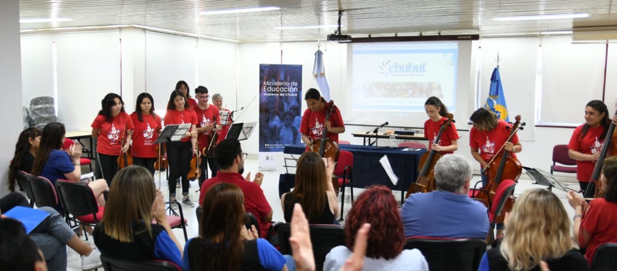 La Semana de la Música continúa con gran éxito en las escuelas chubutenses 