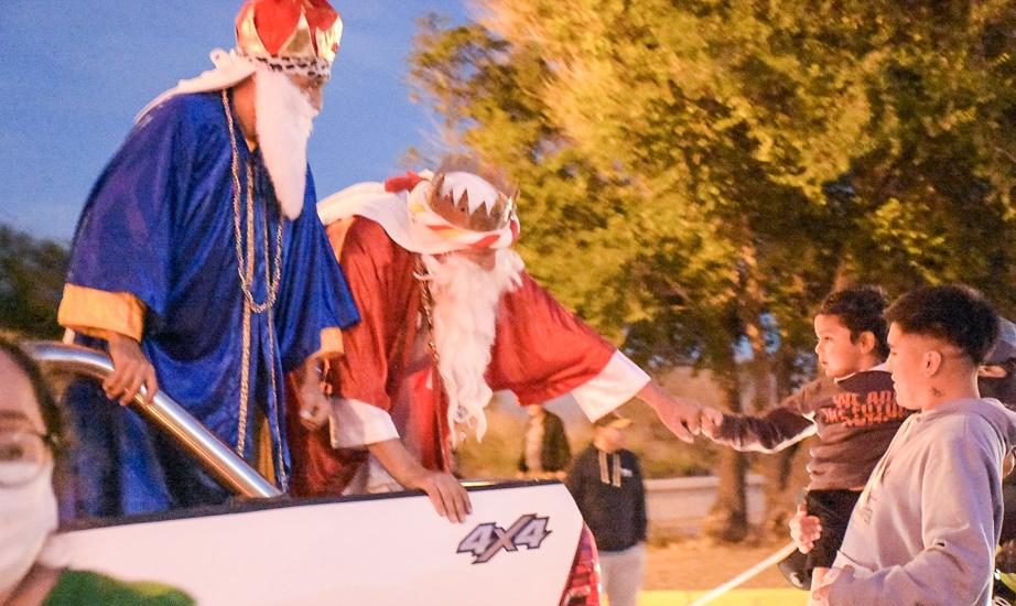 LOS REYES MAGOS LLEGAN A MADRYN