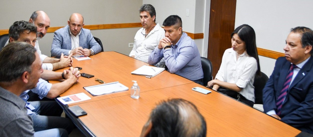 SASTRE RECIBIÓ A LAS AUTORIDADES DE LA CÁMARA DE EMPRENDEDORES Y EMPRESAS DE PUERTO MADRYN