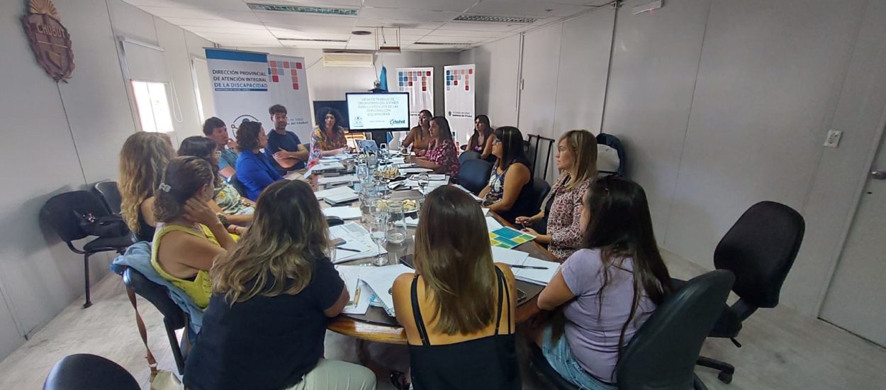 Chubut conformó “Mesa de Trabajo de Organismos del Estado para la Atención de las Personas con Discapacidad”