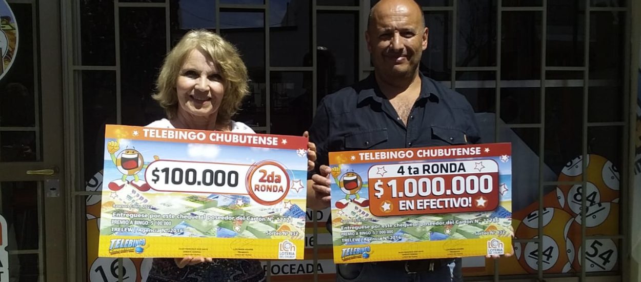 Lotería del Chubut entregó más de un millón de pesos en premios