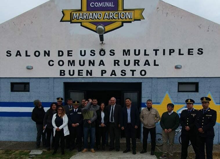 Provincia acompañó a Buen Pasto en un nuevo Aniversario de su creación