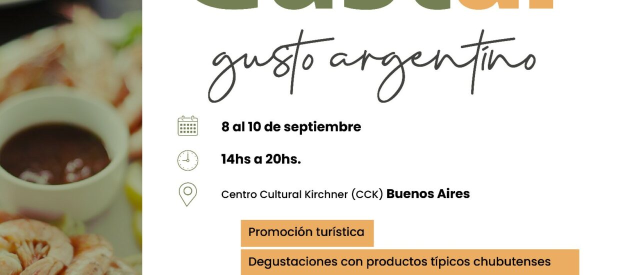 La gastronomía chubutense desembarca en Buenos Aires 