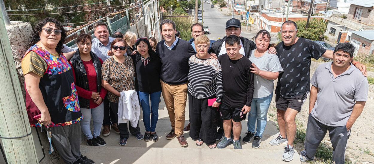 Luque destacó el avance histórico en obras en las zonas altas de Comodoro