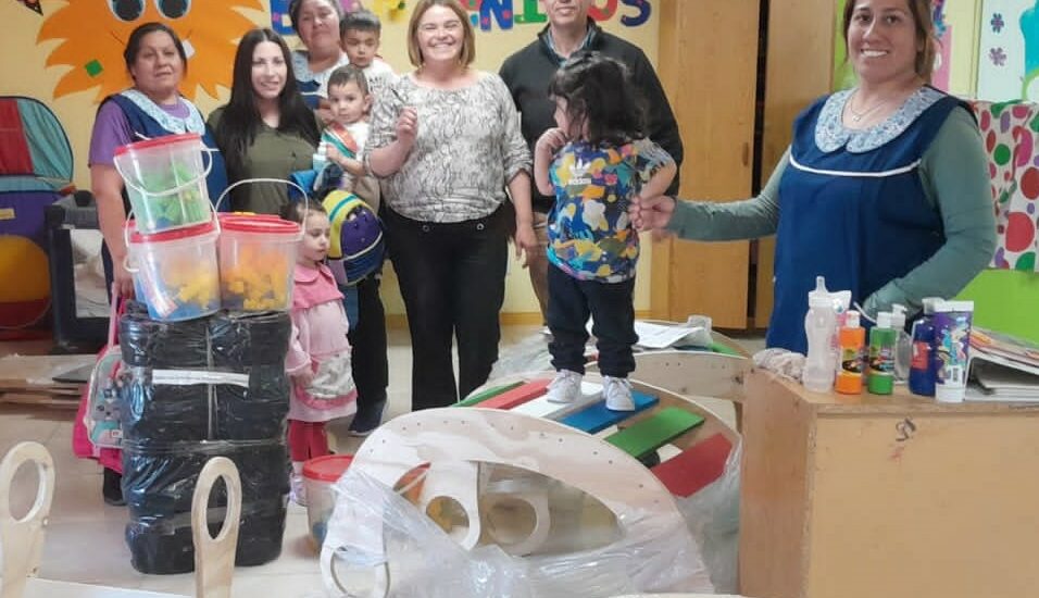 Provincia equipó a centros de Desarrollo Infantil y al Servicio de Protección de Derechos de Comodoro Rivadavia