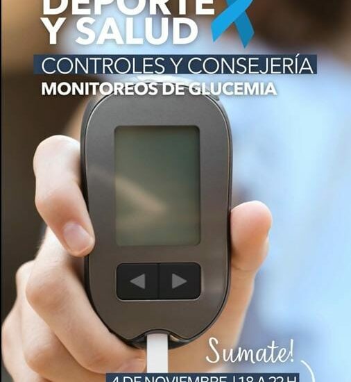 Prevención de la Diabetes: El Hospital de Rada Tilly invita a “Jornada de Deporte y Salud” que se realizará este sábado