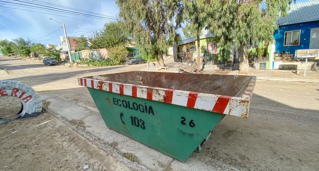 LA CAMPAÑA DE LIMPIEZA LLEGA AL BARRIO PERÓN