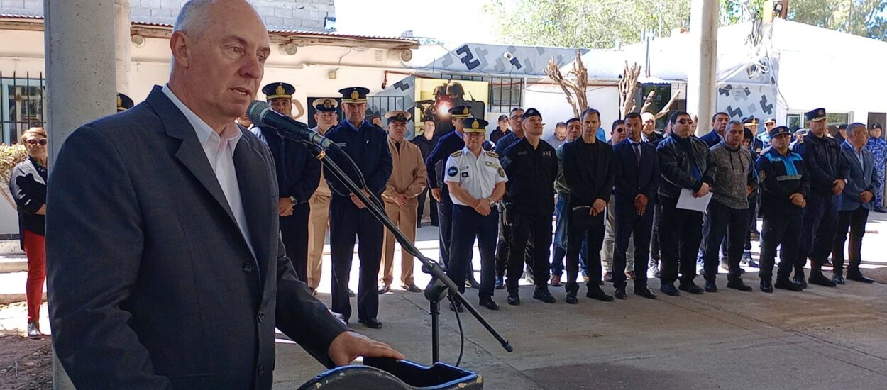 El Ministerio de Seguridad conmemoró los 30 años del GEOP de la Policía del Chubut