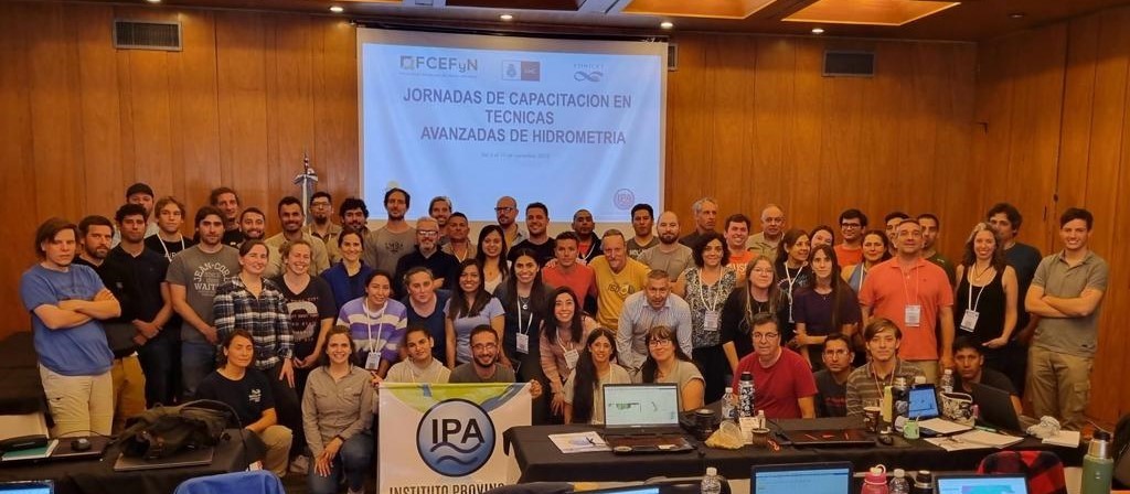 Con gran éxito culminaron las jornadas de capacitación de técnicas avanzadas de hidrometría 