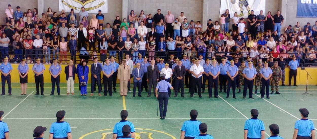 La Policía del Chubut puso en funciones a 38 agentes que fortalecerán la seguridad en la Unidad Regional de Puerto Madryn