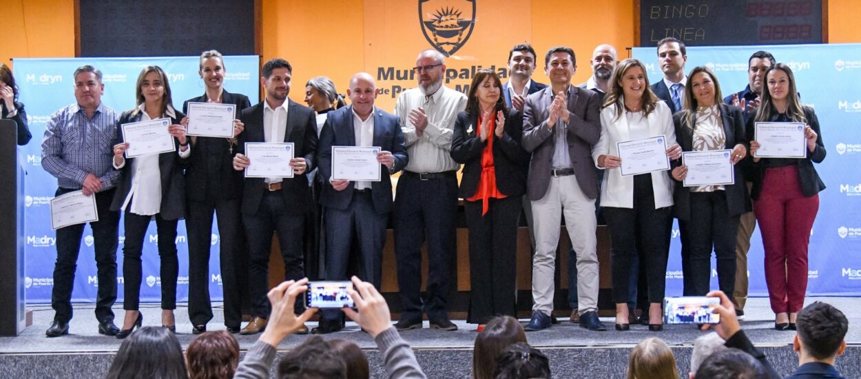 SE PROCLAMARON LAS AUTORIDADES ELECTAS DE PUERTO MADRYN