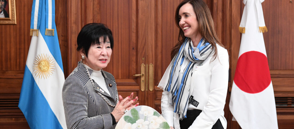 LA VICEPRESIDENTE VICTORIA EUGENIA VILLARRUEL RECIBIÓ A LA EMBAJADORA ENVIADA EN MISIÓN ESPECIAL DE JAPÓN