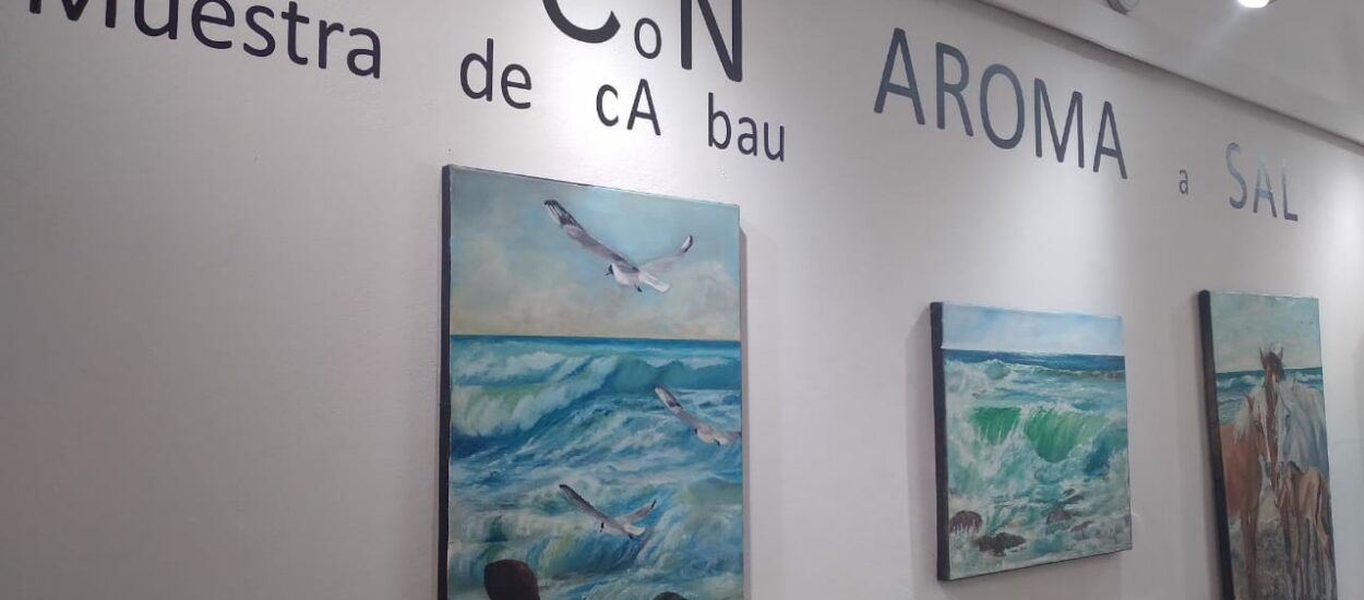 LA MUESTRA PICTÓRICA “CON AROMA A SAL” SE EXHIBE EN LA CASA DE LA CULTURA