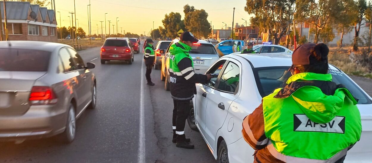 Seguridad Vial: Más de 11 mil vehículos controlados durante este fin de semana largo de Navidad en Chubut