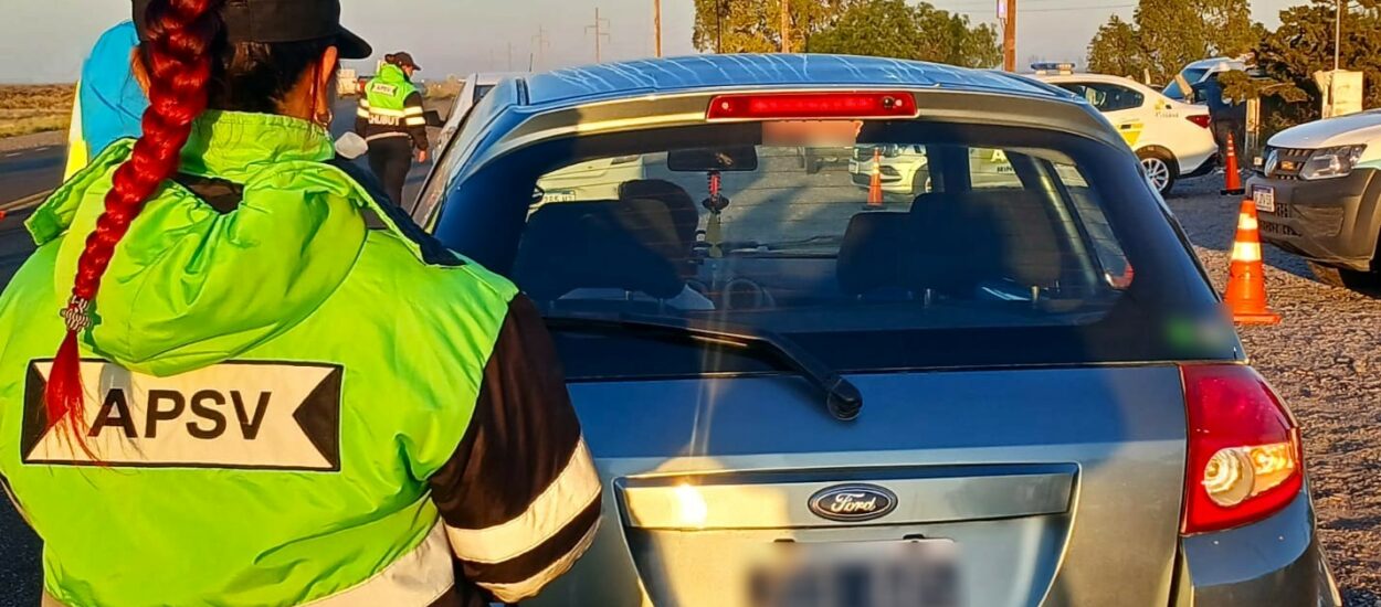 Seguridad Vial: Con un importante despliegue durante este fin de semana, se controlaron más de 9.000 vehículos en todo Chubut