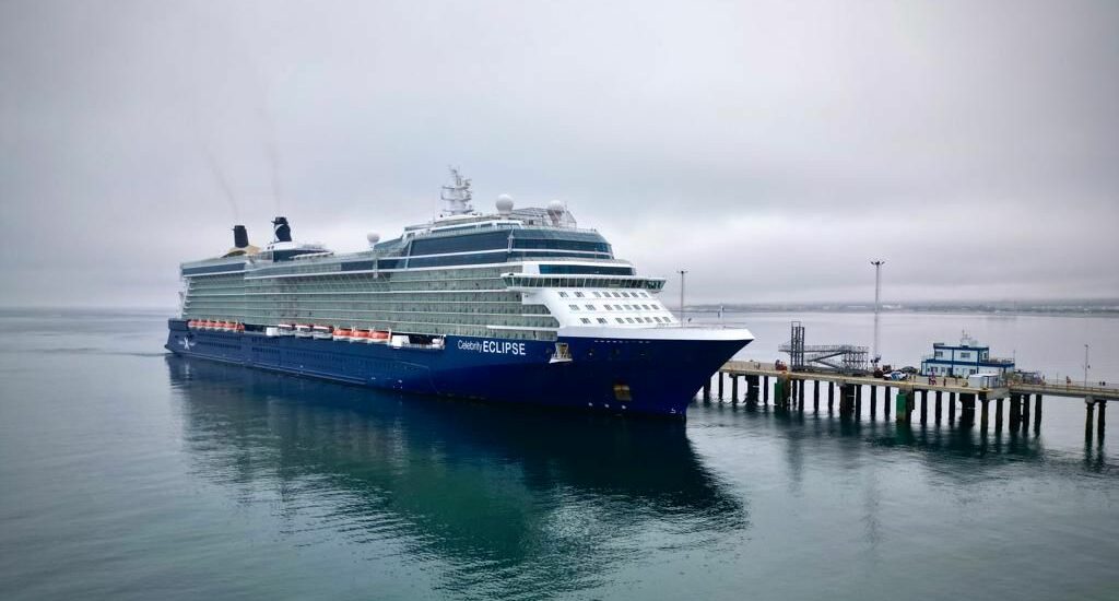 Temporada de Cruceros: Puerto Madryn inicia el año con el crucero más grande