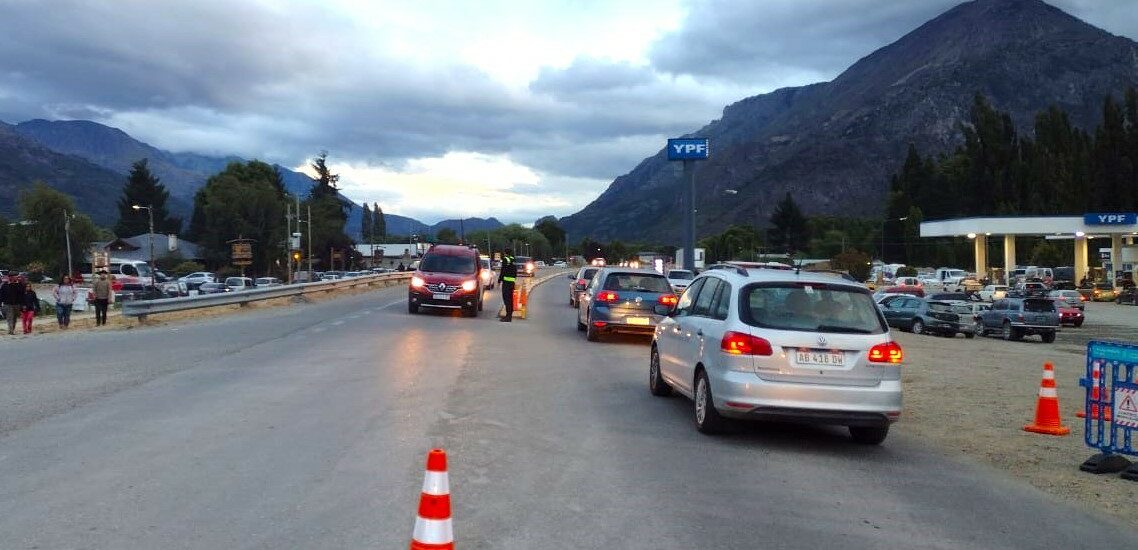 Más de 10 mil vehículos controlados durante el último fin de semana en Chubut