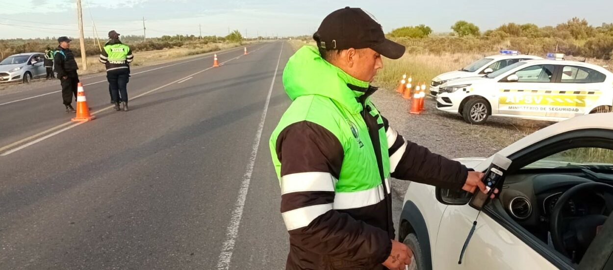 Seguridad vial: Durante el fin de semana largo de Año Nuevo se controlaron más de 9 mil vehículos en Chubut