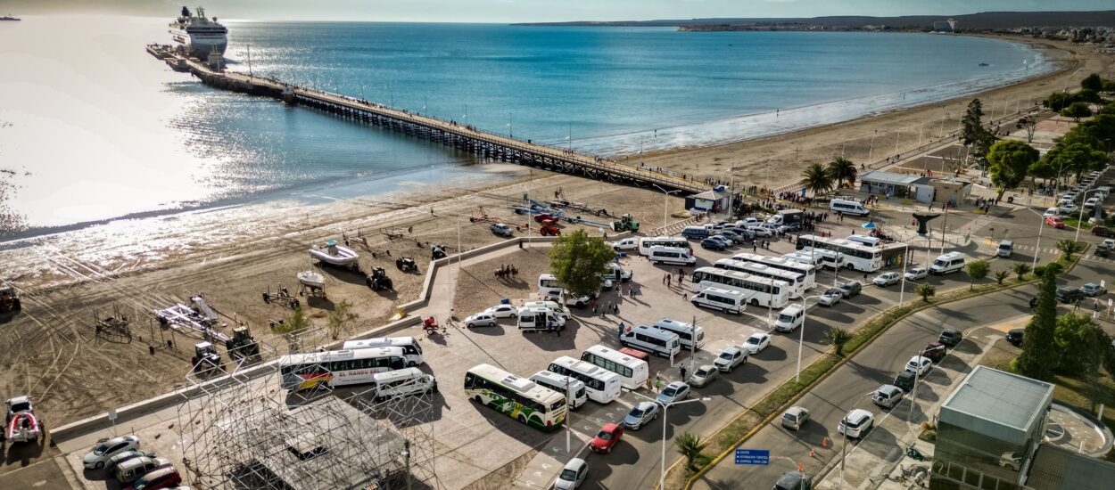 Temporada de Cruceros: El Norwegian Star visita nuevamente las costas del Golfo Nuevo