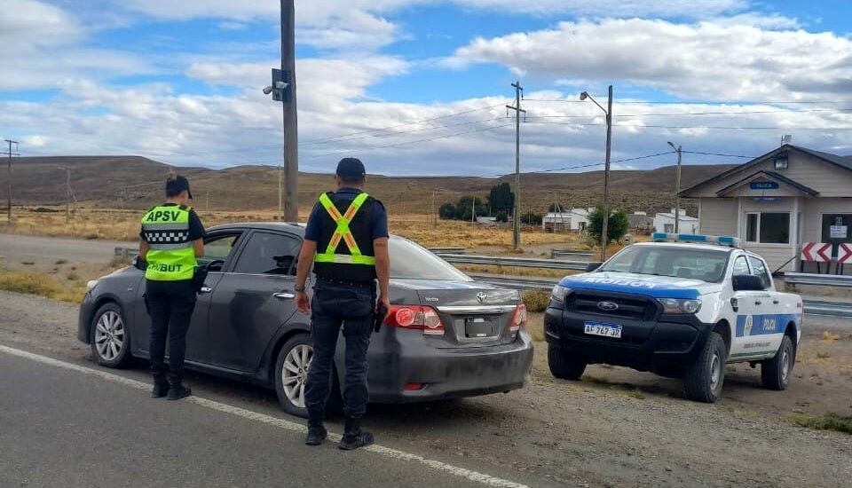 Provincia controló durante el fin de semana más de 9.000 vehículos y detectó a 75 conductores alcoholizados en Chubut