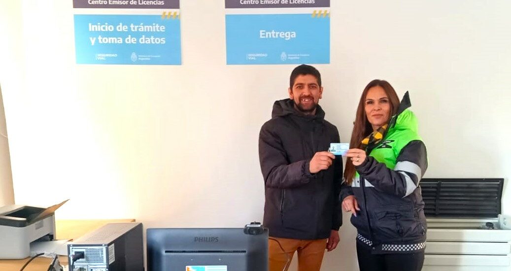 Provincia inauguró el Centro de Emisión de Licencias de Conducir en Aldea Apeleg