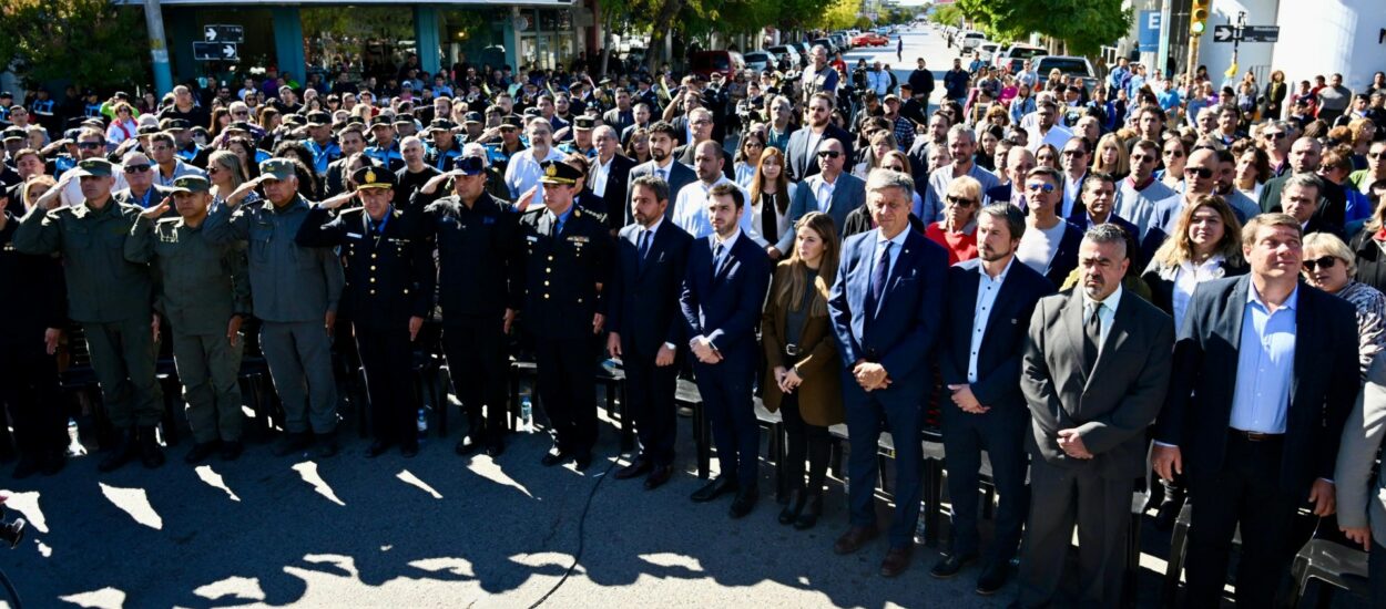 Torres: “Hoy nos unimos todos para recuperar el orden en Trelew y terminar con la delincuencia en la provincia”