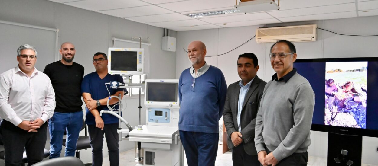 Provincia incorporó moderno equipamiento médico para el Hospital Zonal de Trelew por 200 millones de pesos