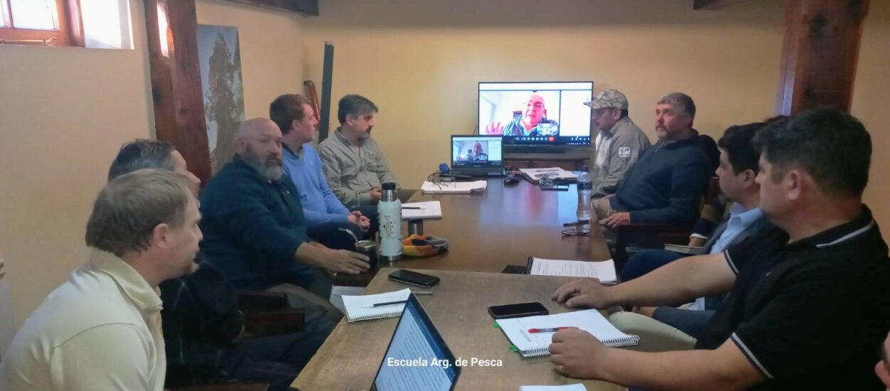 Chubut participó de una nueva reunión de la Comisión Consultiva y de Coordinación de la Pesca Deportiva Continental Patagónica