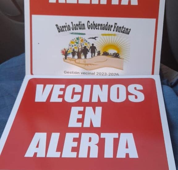 Junta Vecinal Fontana: vecinos en alerta con la instalación de Cámaras de Seguridad