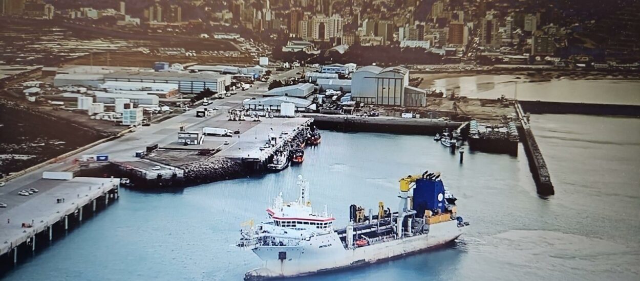 Provincia confirmó el inicio de la obra de dragado en el puerto de Comodoro Rivadavia