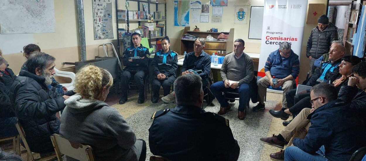 Avanzan los encuentros vecinales para la Seguridad en Chubut